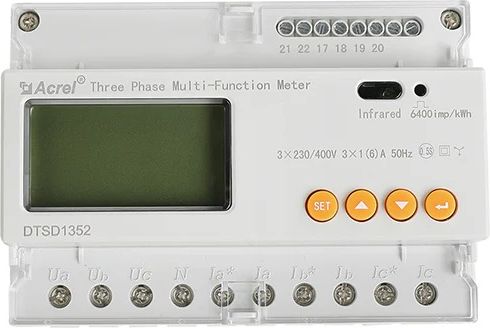 Sungrow SEM DTSD1352-C 3-fāžu viedais enerģijas mērītājs — BB002852(piegāde 7-14dienas)