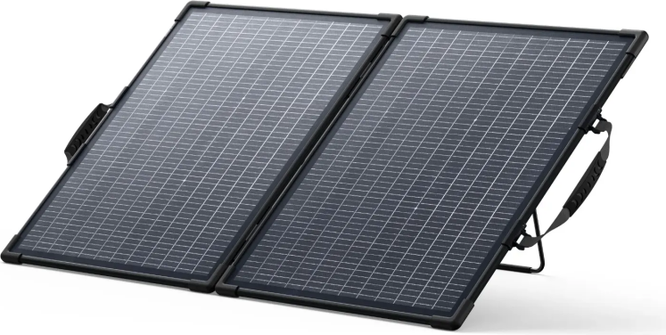 Pārvietojams saules panelis PS100 100W divpusējs 510x600x64mm