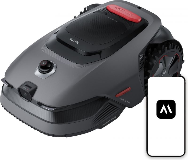 MOVA LiDAX Ultra 800 robots zāles pļāvējs līdz 800 m² MXXM2100