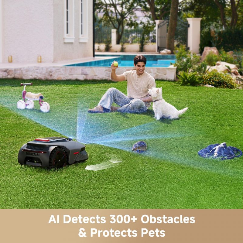 MOVA LiDAX Ultra 1000 robots zāles pļāvējs līdz 1000 m² MXXM3100